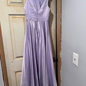 JJs House Lavender High Low Dress